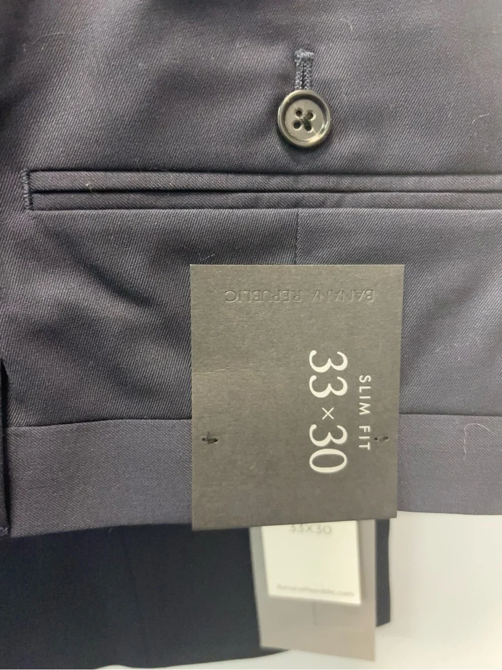 Banana Republic tailored slim
